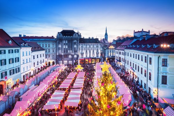 Weihnachtliches Bratislava