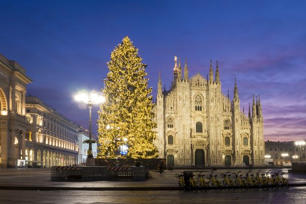 Weihnachtsstimmung in Mailand